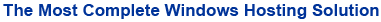complete windows web site hosting solution